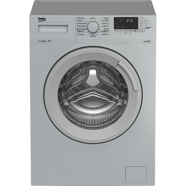 Стиральная машина Beko WSRE6512ZSS (Цвет: Silver)