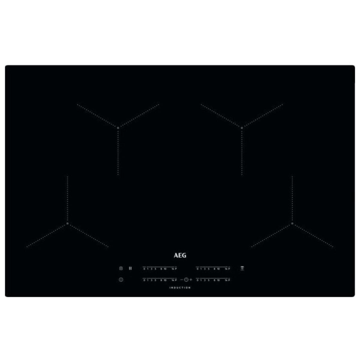 Индукционная варочная панель AEG IKB84431IB (Цвет: Black)
