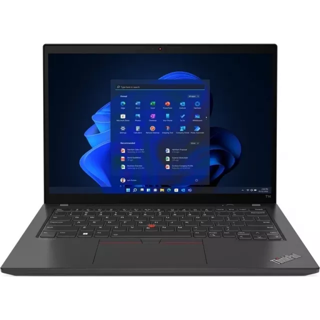Ноутбук Lenovo ThinkPad 14  T14 G3 Core i5-1240P 16Gb/512Gb Intel Iris Xe Graphics W11P black