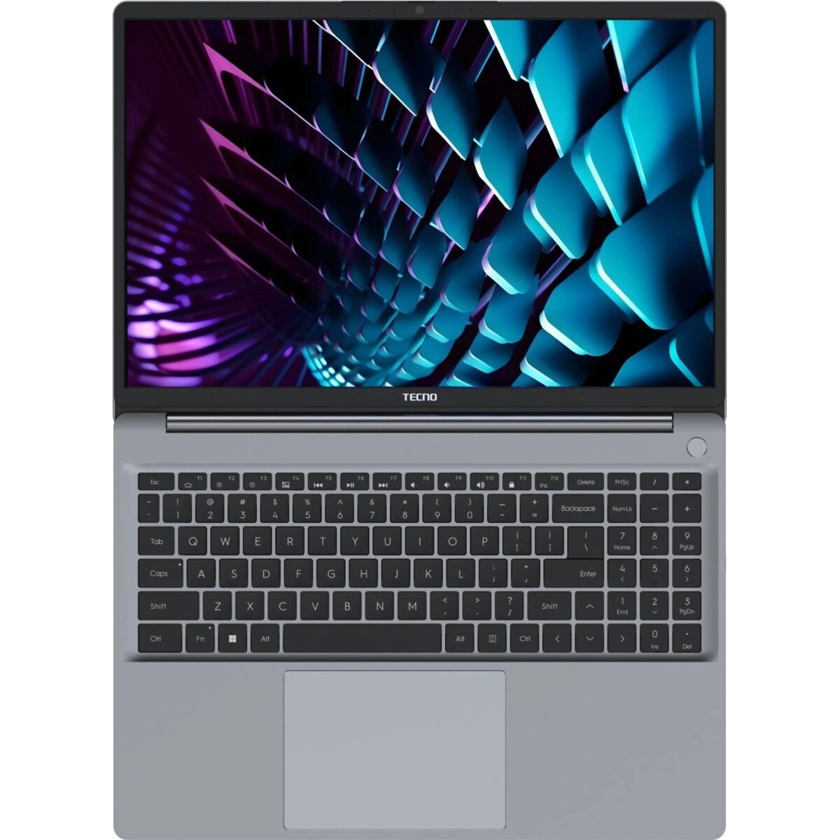 Ноутбук Tecno MegaBook K16SFA (Ryzen 5 7535HS 3.3Ghz/16Gb LPDDR5/SSD1Tb/AMD Radeon 660M/16"/Windows 11 Home/gray) (71005000407)
