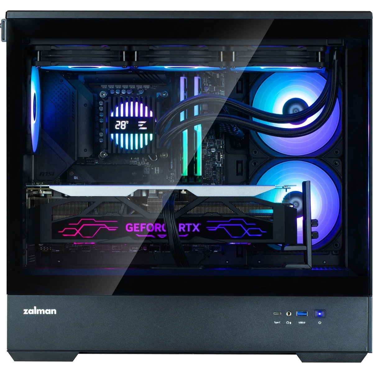 Корпус Zalman P30 V2, черный