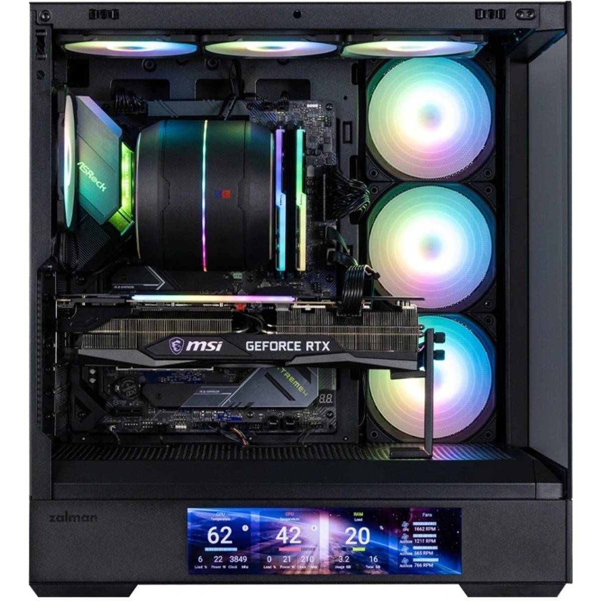 Корпус Zalman P40 DS, черный