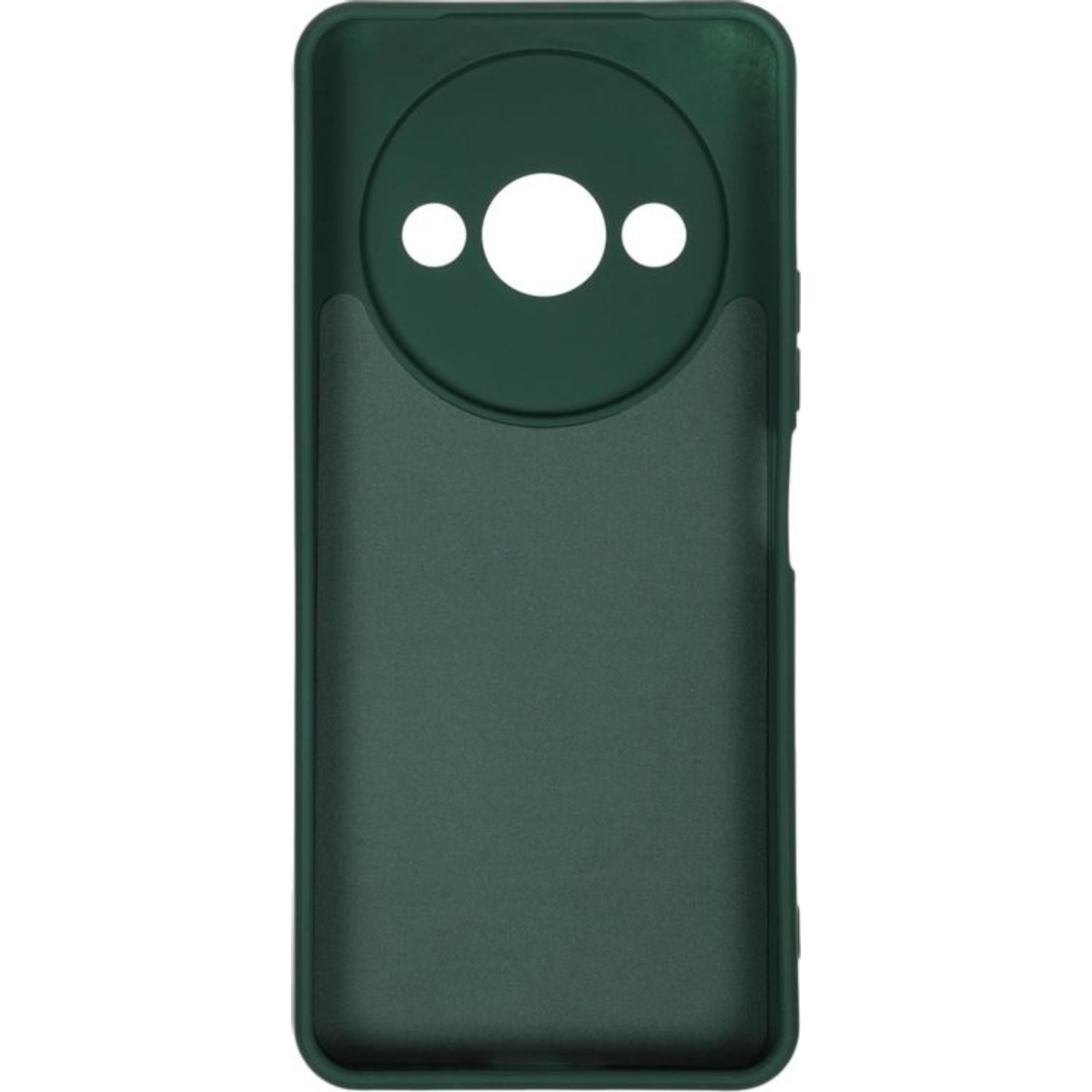 Чехол-накладка Borasco MicroFiber Case для смартфона Xiaomi Redmi A3 / A3X / Poco C61 (Цвет: Green)