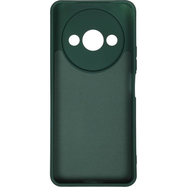Чехол-накладка Borasco MicroFiber Case для смартфона Xiaomi Redmi A3 / A3X / Poco C61 (Цвет: Green)