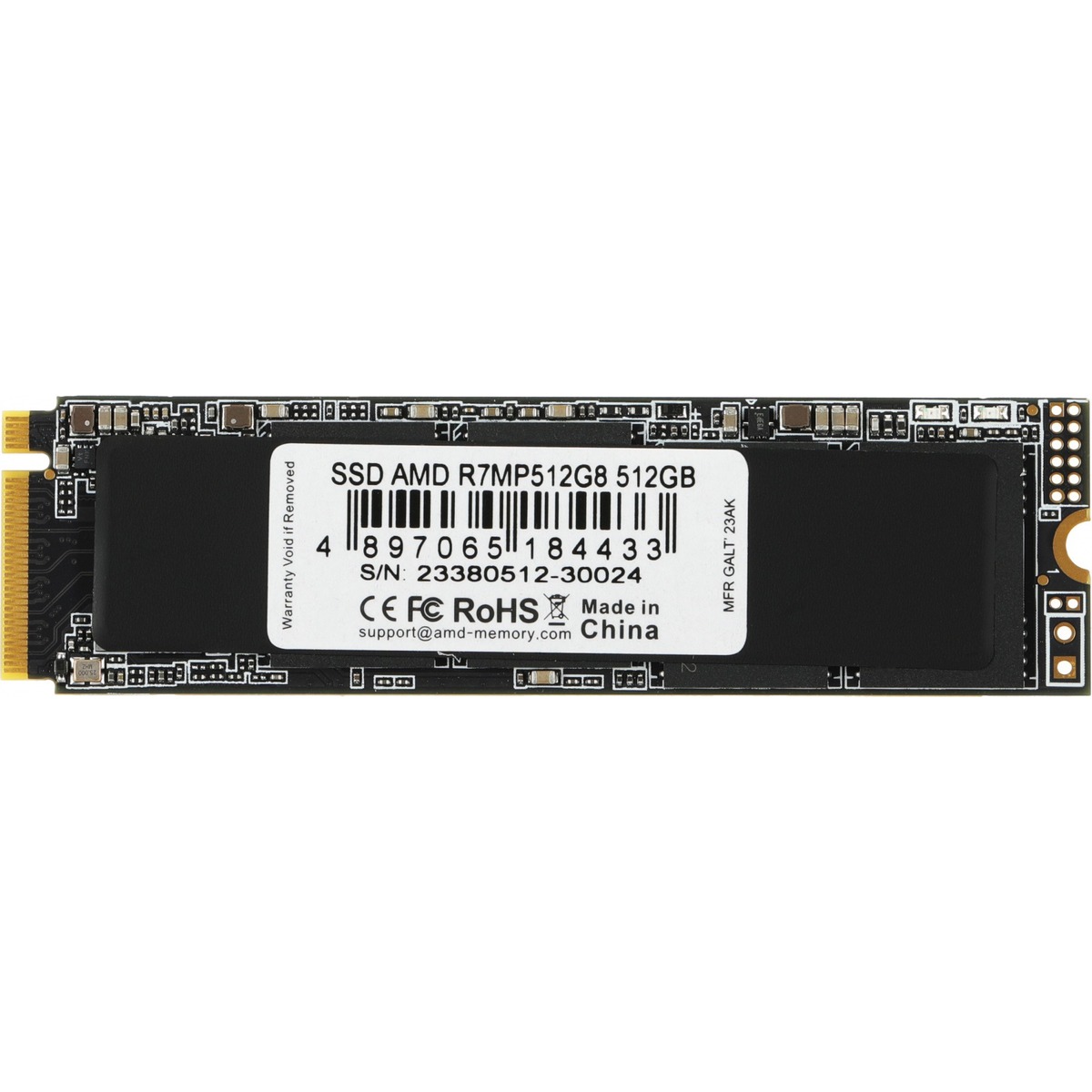 Накопитель SSD AMD PCIe 4.0 x4 512GB R7MP512G8