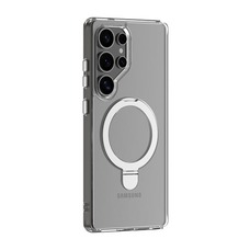 Чехол-накладка Devia Clean Series Magnetic ShockProof Case with Bracket для смартфона Samsung Galaxy S25 Ultra (Цвет: Clear)