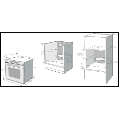 Духовой шкаф korting okb 3250 gnbx