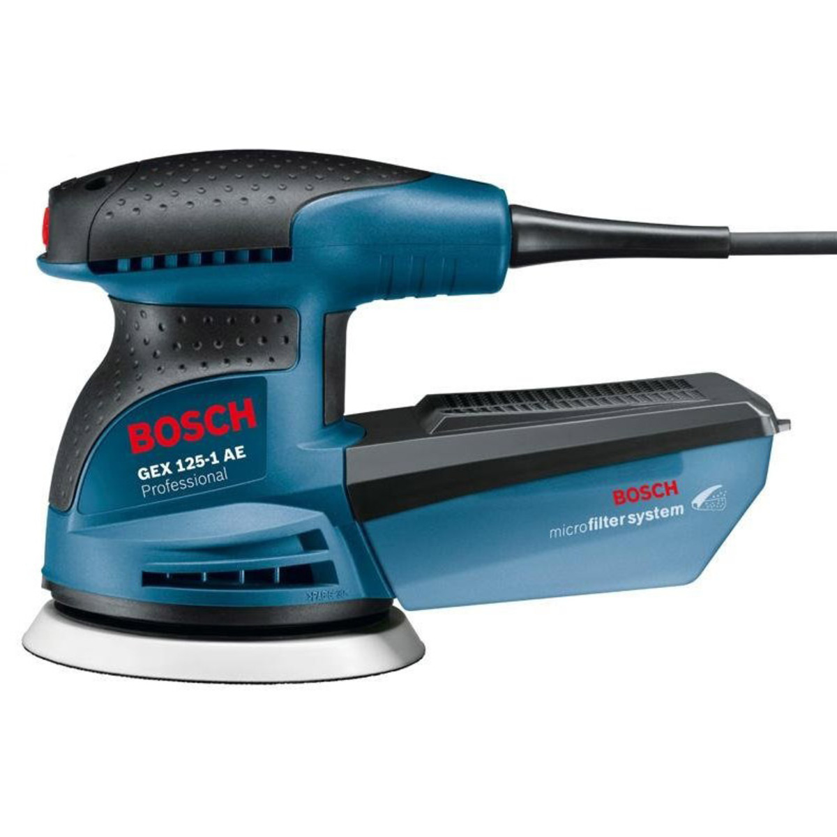 Эксцентриковая шлифовальная машина Bosch GEX 125-1 AE (Цвет: Blue)