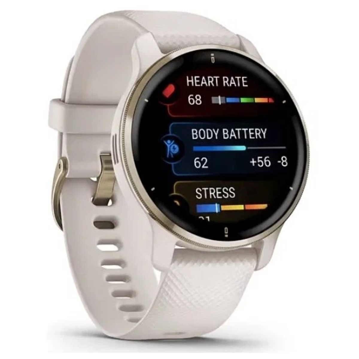 Умные часы Garmin Venu 2 Plus (Цвет: Ivory)