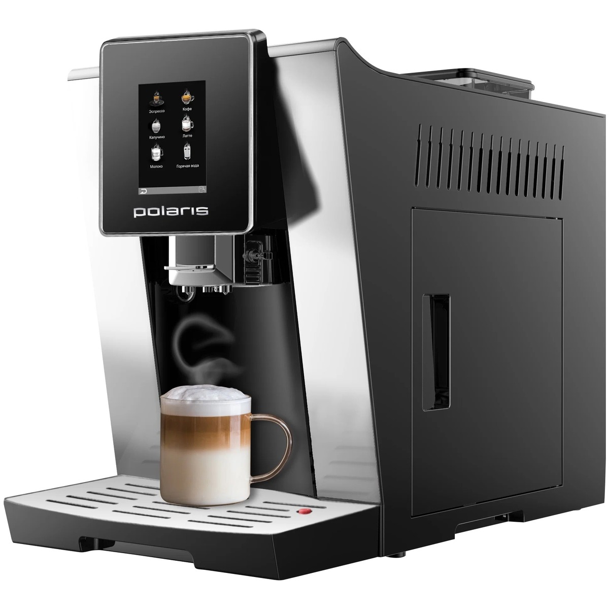 Кофемашина Polaris PACM 2060AC (Цвет: Black / Silver)