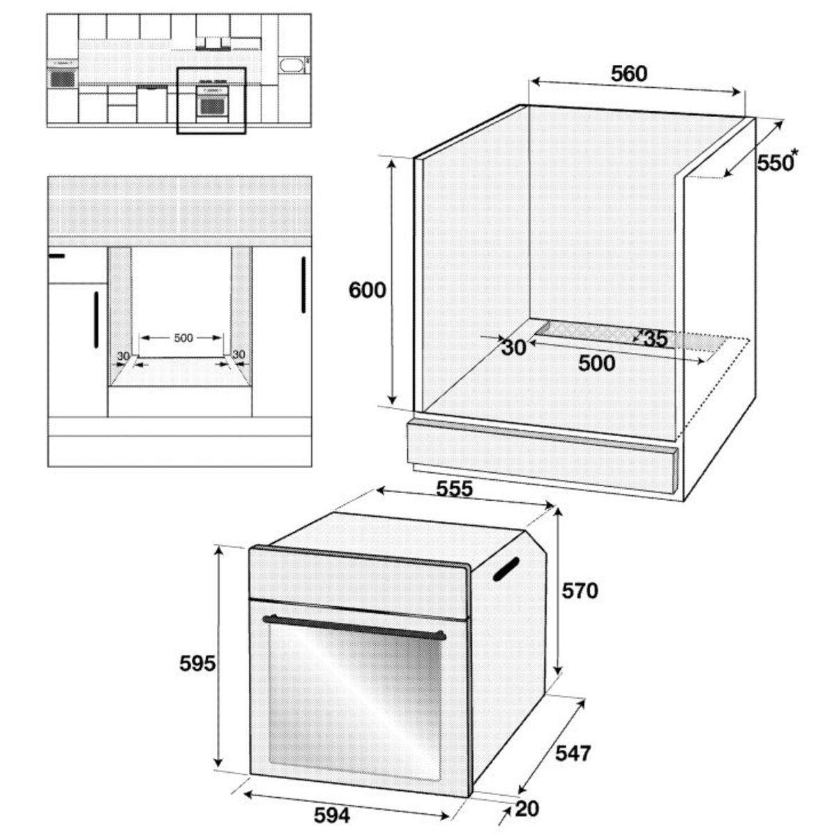 Духовой шкаф Beko ORE27205C (Цвет: Anthracite)