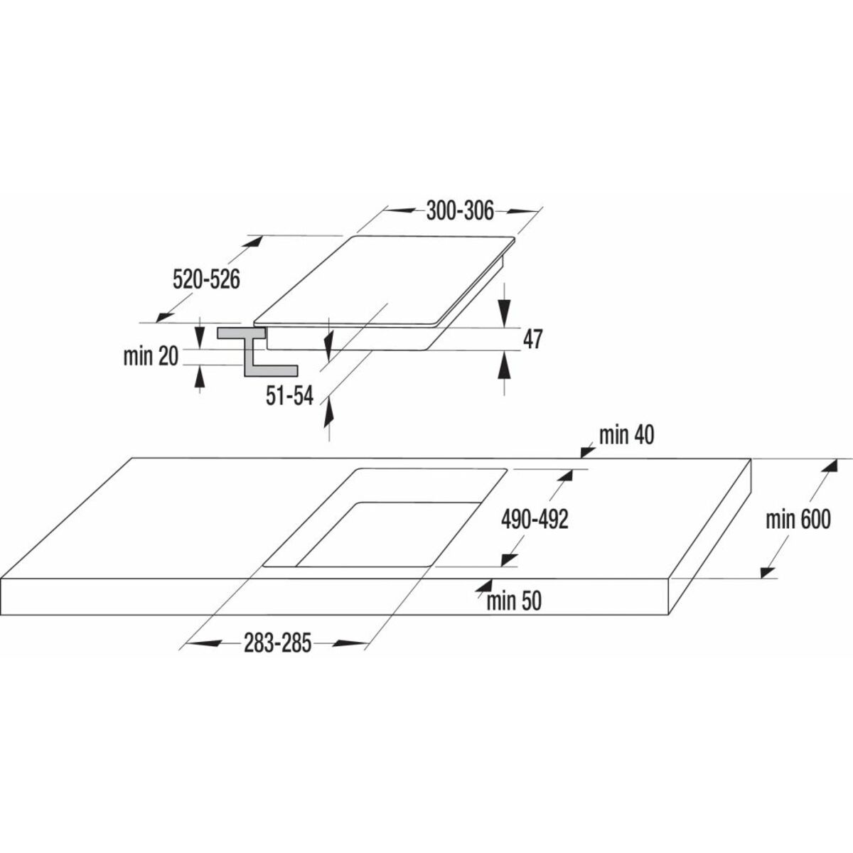 Варочная панель Gorenje ECT322BCSC, черный