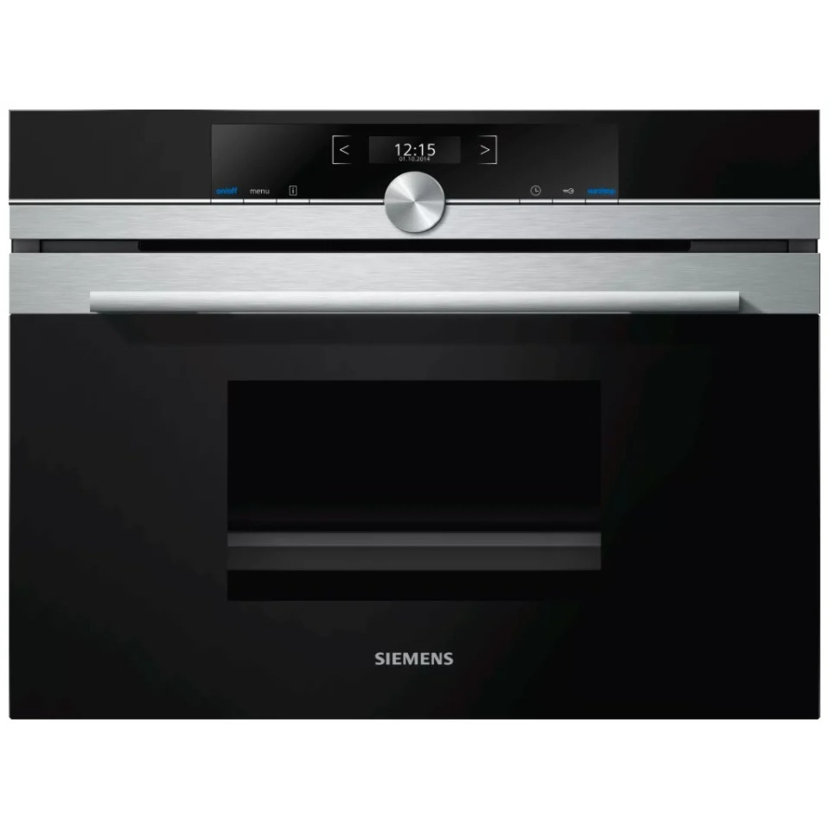 Паровой шкаф Siemens iQ700 CD634GAS0 (Цвет: Black/Silver)