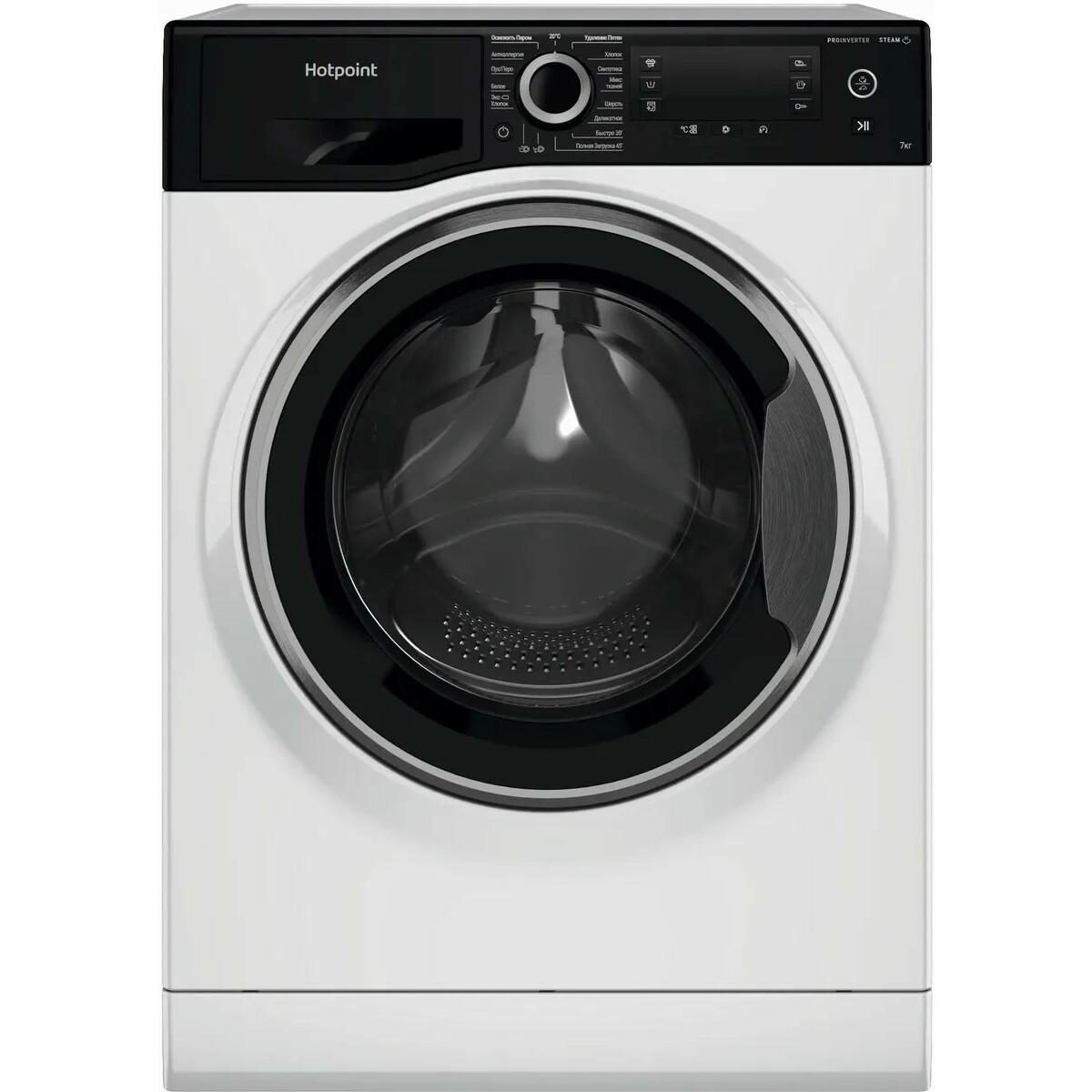 Стиральная машина Hotpoint NSD 7239 ZS VE RU, белый