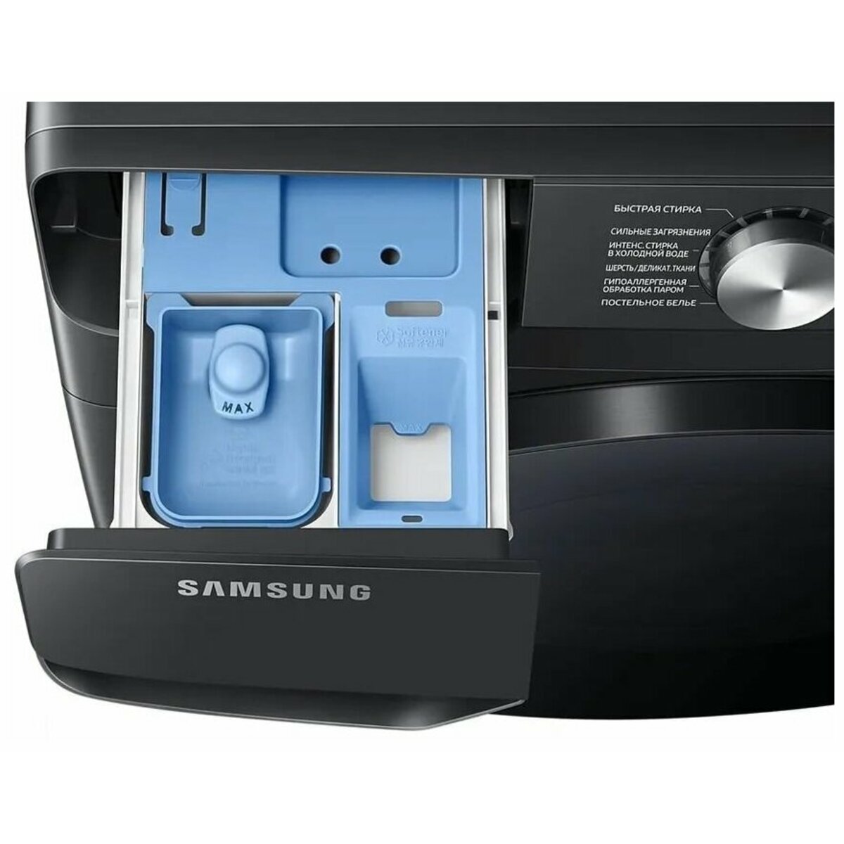 Стиральная машина Samsung WF18T8000GV / LP (Цвет: Black)