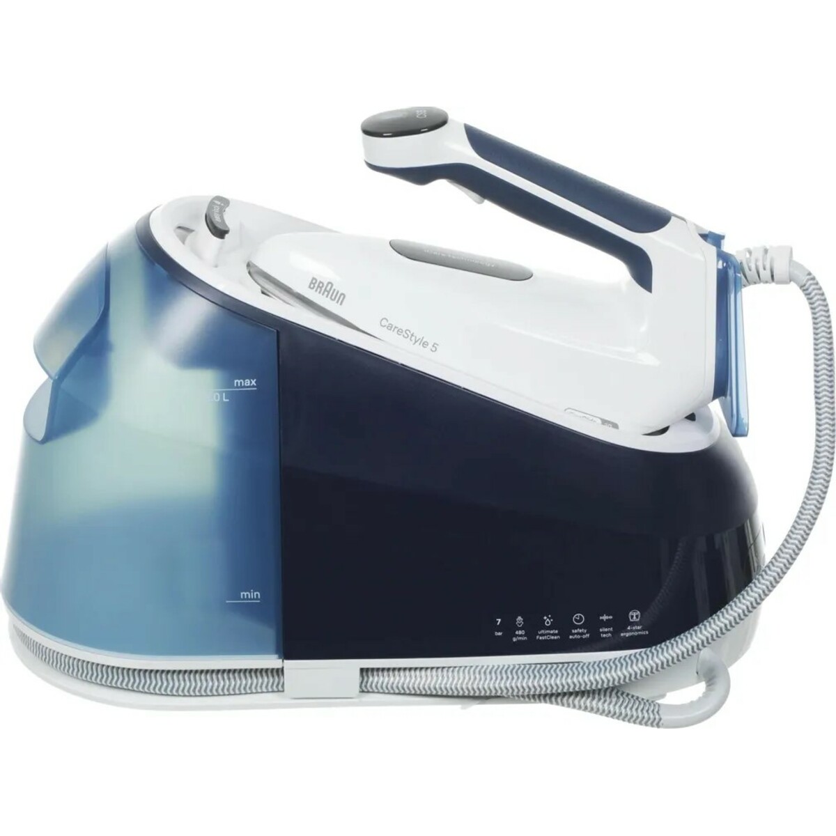Парогенератор Braun CareStyle 5 IS5245BL (Цвет: Blue/White)