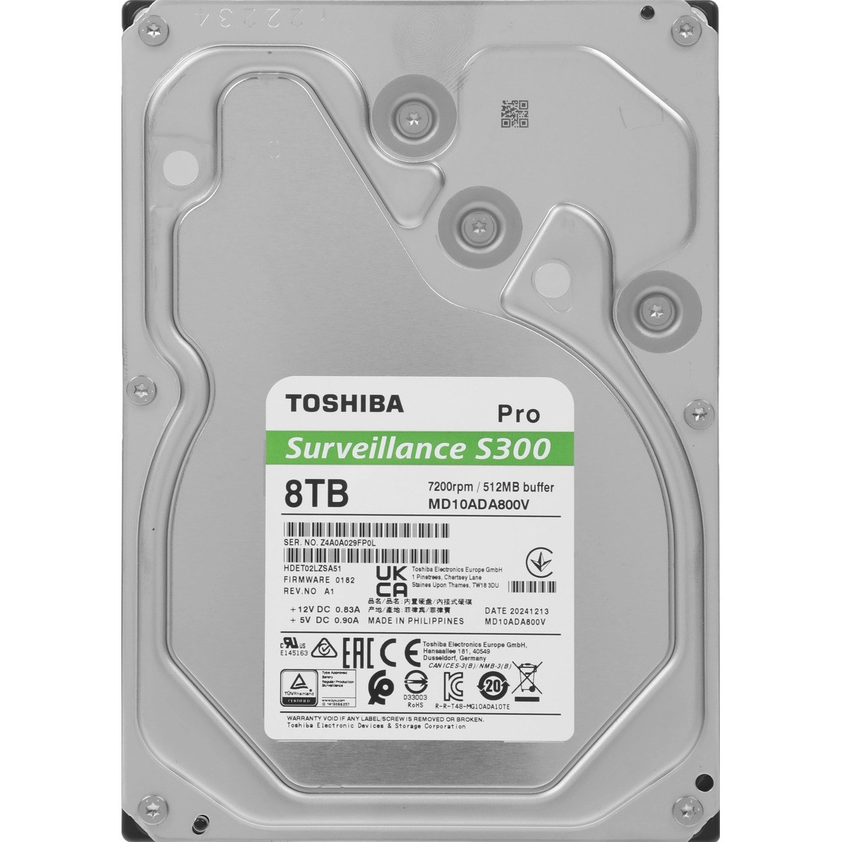 Жесткий диск Toshiba SATA-III 8TB MD10ADA800V