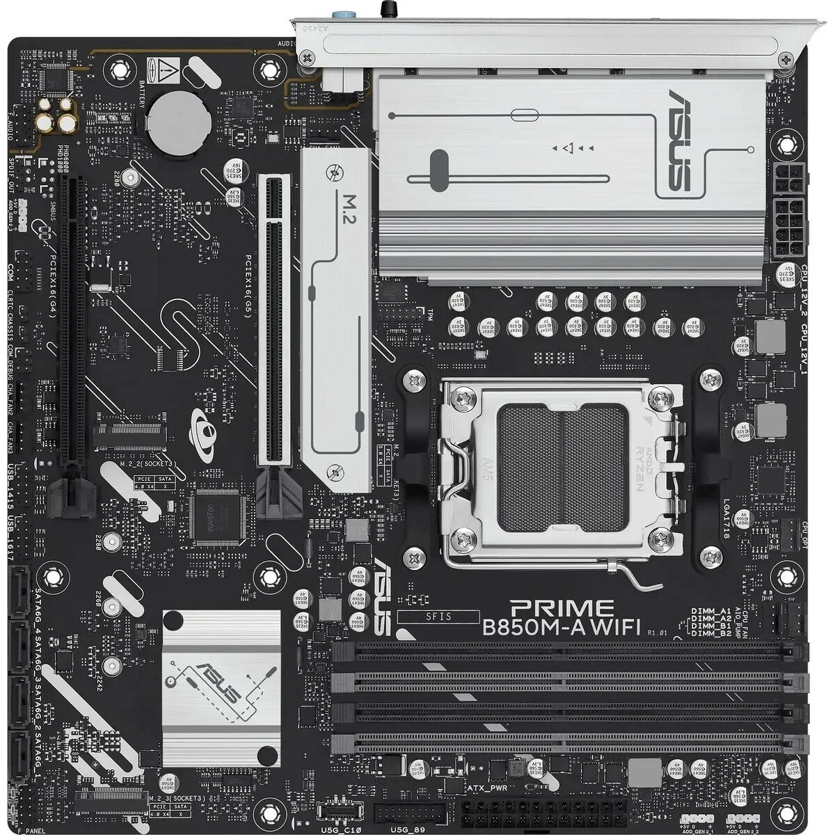 Материнская плата Asus PRIME B850M-A WIFI 
