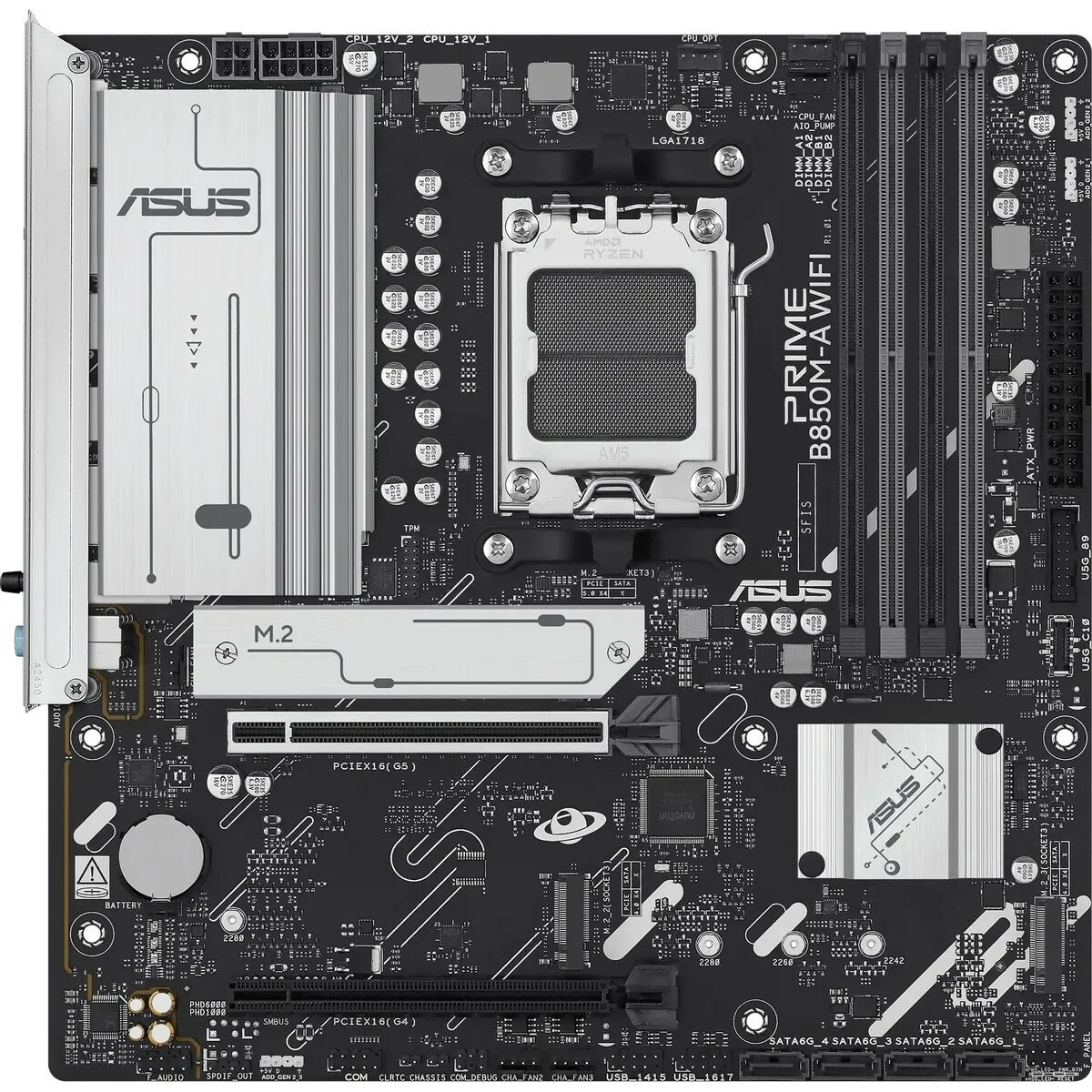 Материнская плата Asus PRIME B850M-A WIFI 