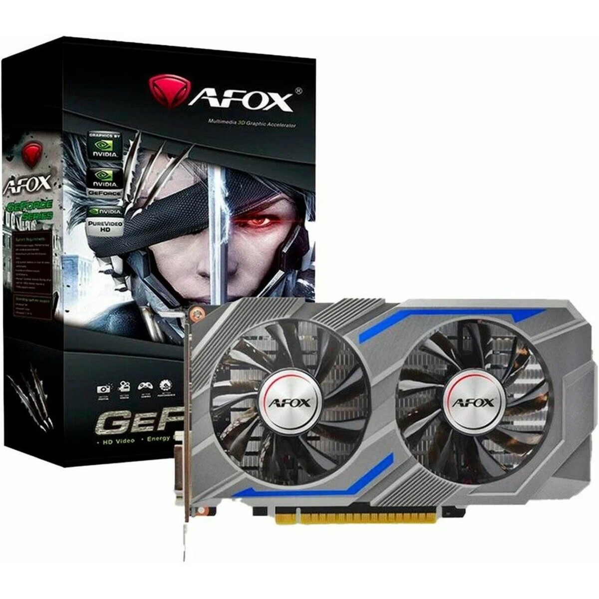 Видеокарта AFOX GeForce GTX 1650 4Gb (AF1650-4096D6H1-V8)