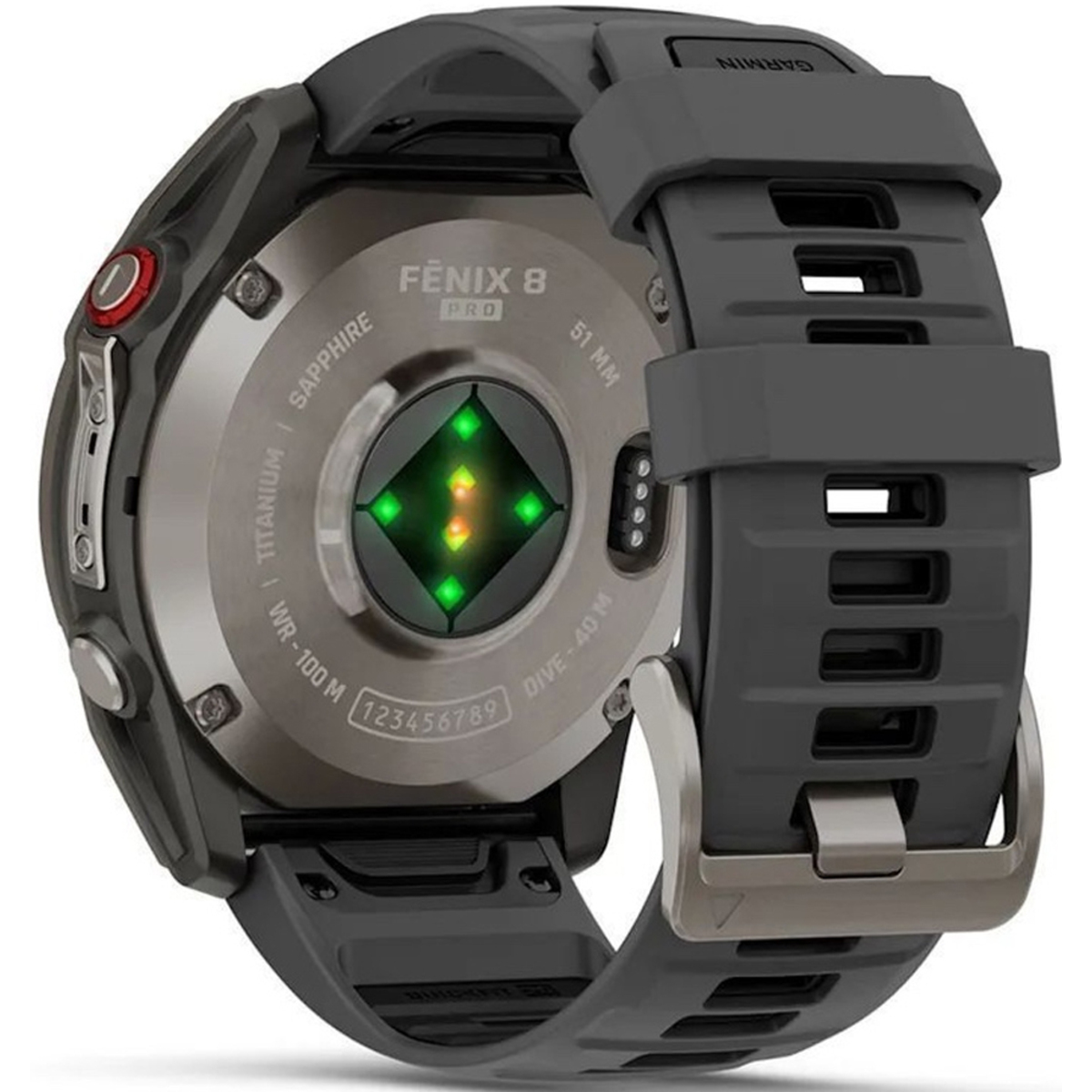 Умные часы Garmin Fenix 8 Pro 51mm (Цвет: Titanium Graphite/Black)
