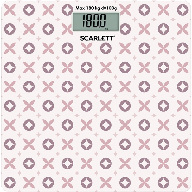 Весы напольные электронные Scarlett SC-BS33E007 (Цвет: Picture)