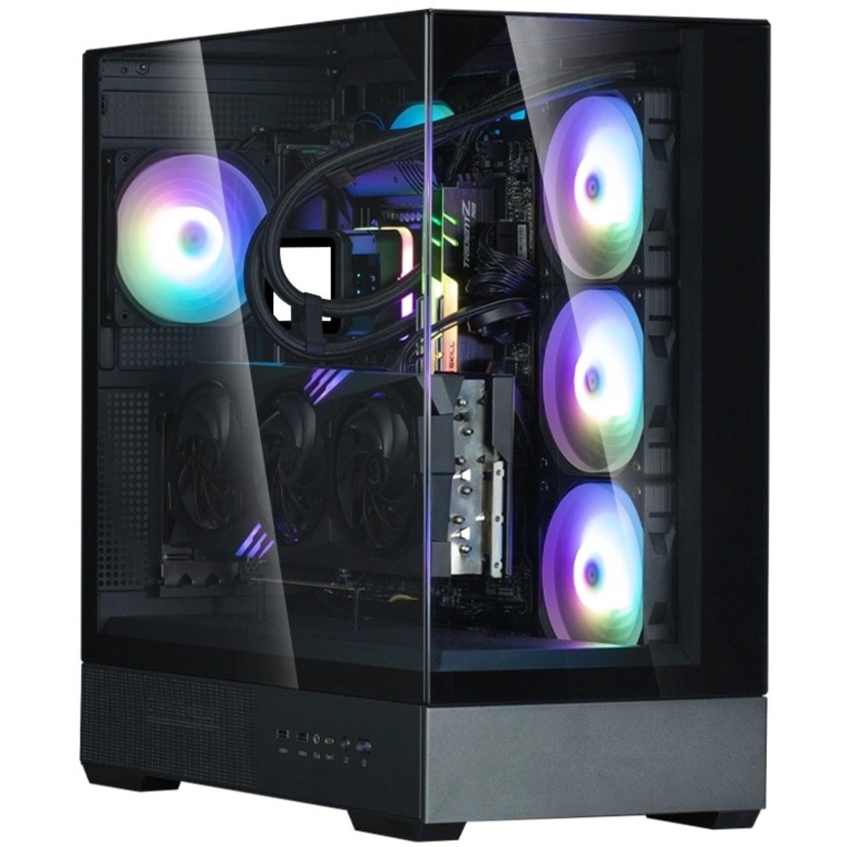 Корпус Zalman P40 Prism Plus, черный