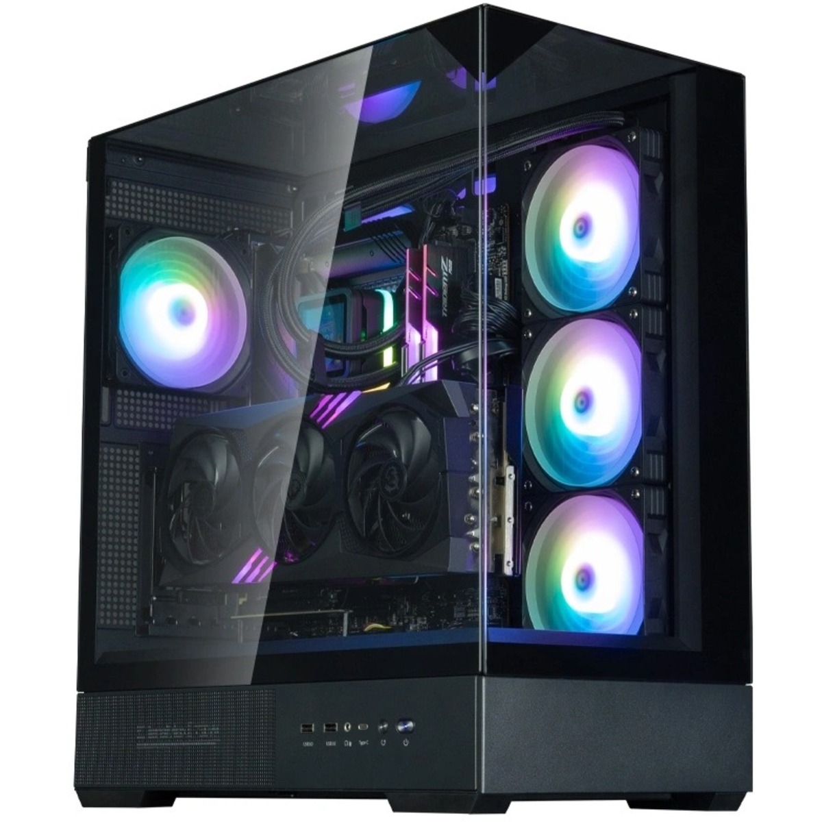 Корпус Zalman P40 Prism Plus, черный