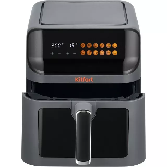 Аэрогриль Kitfort КТ-8107 (Цвет: Gray)
