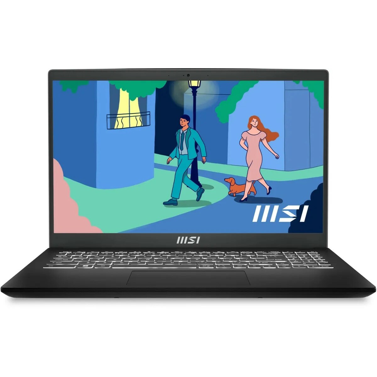 Ноутбук MSI Modern 15 B12MO-826XRO (Intel Core i5 1235U 1/3Ghz/8Gb DDR4/SSD 512Gb/Intel Iris Xe graphics/15.6