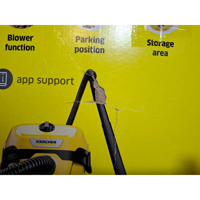 Строительный пылесос Karcher WD 2 Plus V-12 / 4 / 18 (Цвет: Yellow)