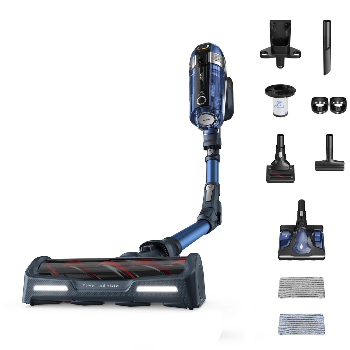 Пылесос Tefal X-Force Flex 11.60 Aqua TY9890WO (Цвет: Blue/Gray)