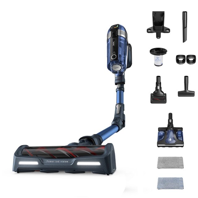 Пылесос Tefal X-Force Flex 11.60 Aqua TY9890WO (Цвет: Blue / Gray)