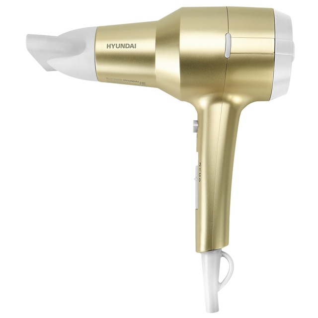 Фен Hyundai H-HDI0770 (Цвет: Gold) Фен Hyundai H-HDI0770 (Цвет: Gold)