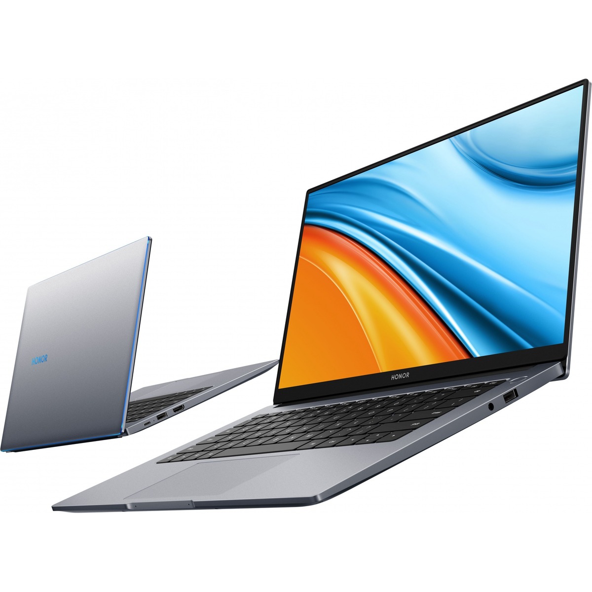 Ноутбук Honor MagicBook 14 NMH-WFP9HN Ryzen 7 5800H 16Gb SSD512Gb AMD Radeon 14 IPS FHD (1920x1080) Free DOS grey WiFi BT Cam (5301AFVP)