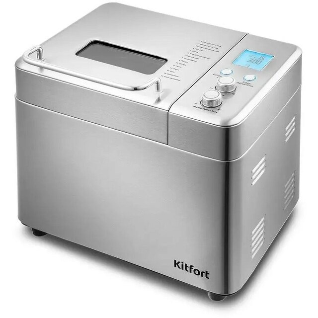 Хлебопечь Kitfort КТ-304 (Цвет: Inox)