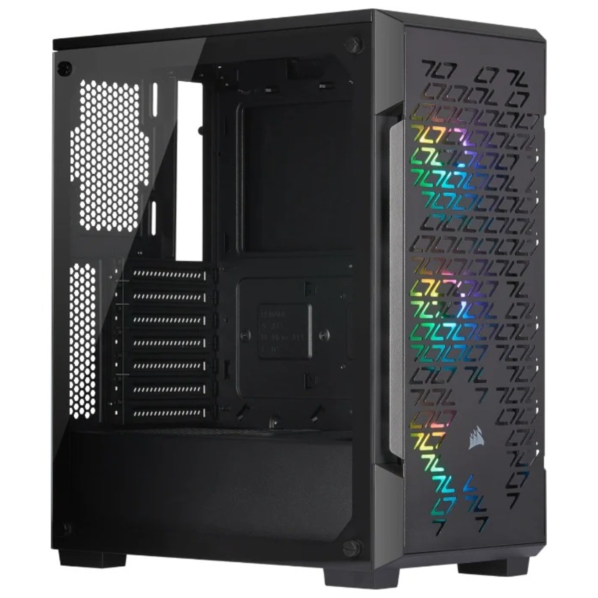 Корпус Corsair iCUE 220T RGB (Цвет: Black)