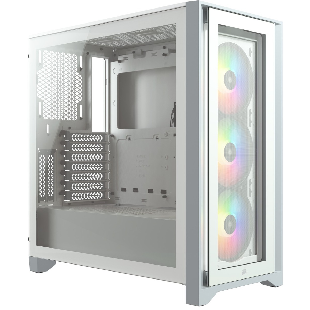 Корпус Corsair iCUE 4000X RGB (Цвет: White)