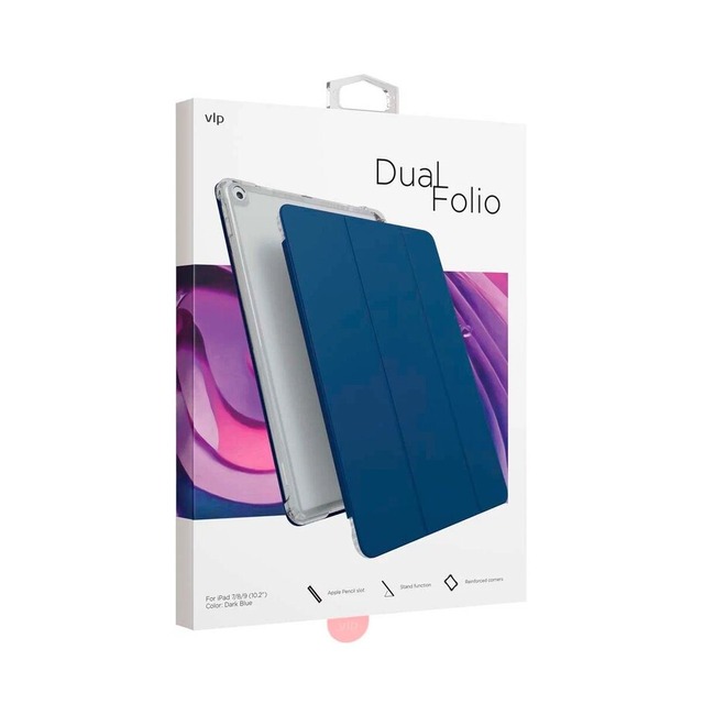 Чехол-книжка VLP Dual Folio with Penсil slot для iPad 7/8/9 10.2