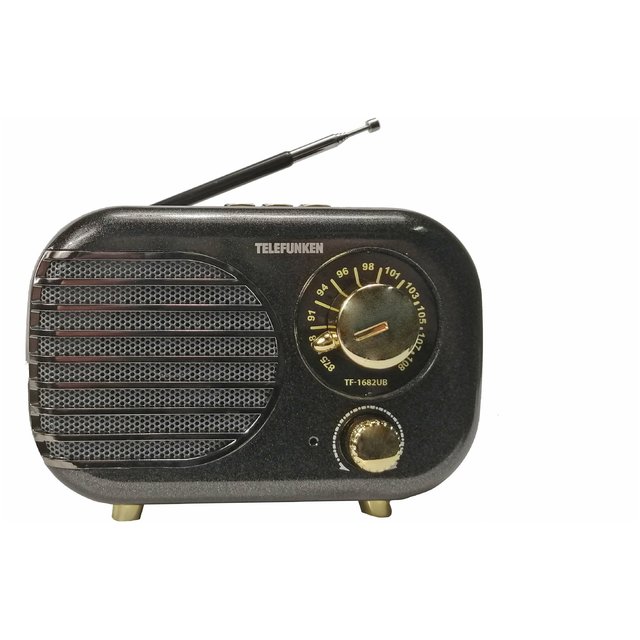 Радиоприемник настольный Telefunken TF-1682B (Цвет: Black)