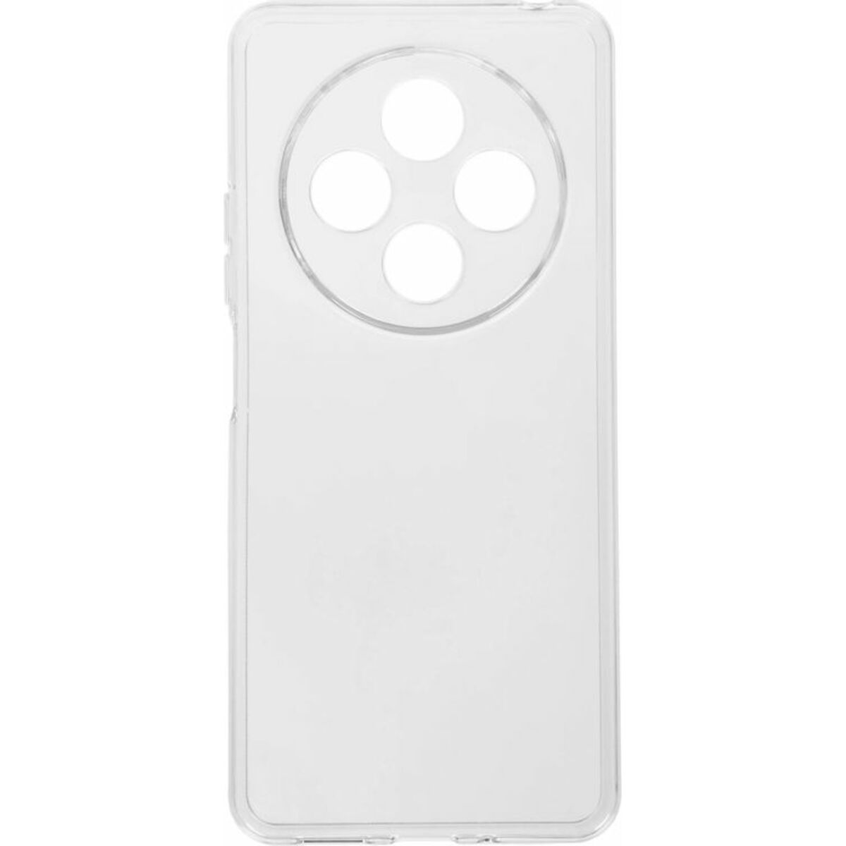 Чехол-накладка Borasco Silicone Case для смартфона Xiaomi Redmi 14C (Цвет: Clear)