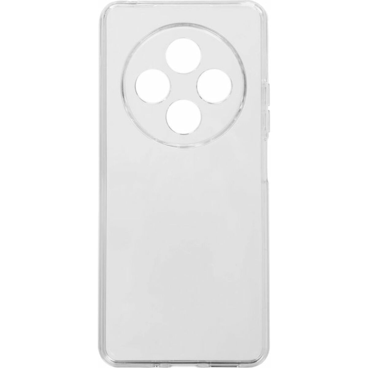 Чехол-накладка Borasco Silicone Case для смартфона Xiaomi Redmi 14C (Цвет: Clear)