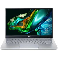 Ноутбук Acer Swift Go 14 SFG14-41-R466 (AMD Ryzen 5 7530U 2Ghz/8Gb LPDDR4x/SSD 512Gb/AMD Radeon/14 /IPS/FHD (1920x1080)/Windows 11 Home/silver/WiFi/BT/Cam)