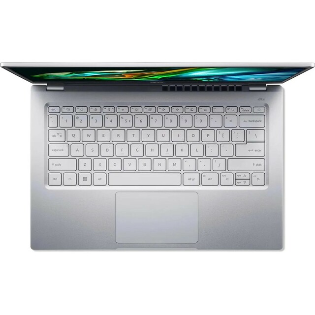 Ноутбук Acer Swift Go 14 SFG14-41-R466 (AMD Ryzen 5 7530U 2Ghz/8Gb LPDDR4x/SSD 512Gb/AMD Radeon/14 /IPS/FHD (1920x1080)/Windows 11 Home/silver/WiFi/BT/Cam)