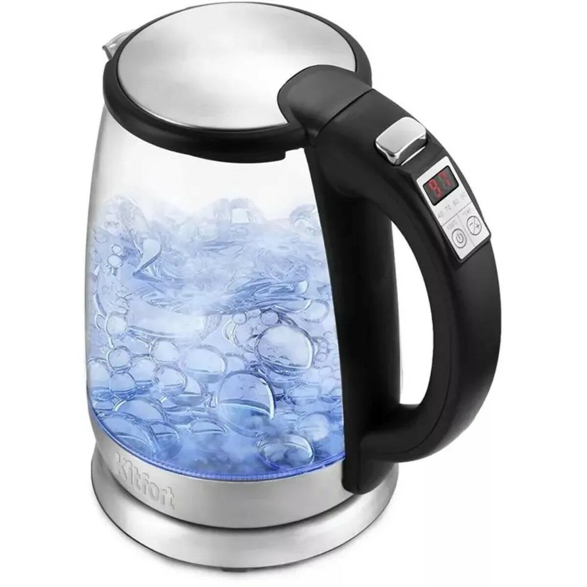 Чайник электрический Kitfort КТ-628 (Цвет: Silver)