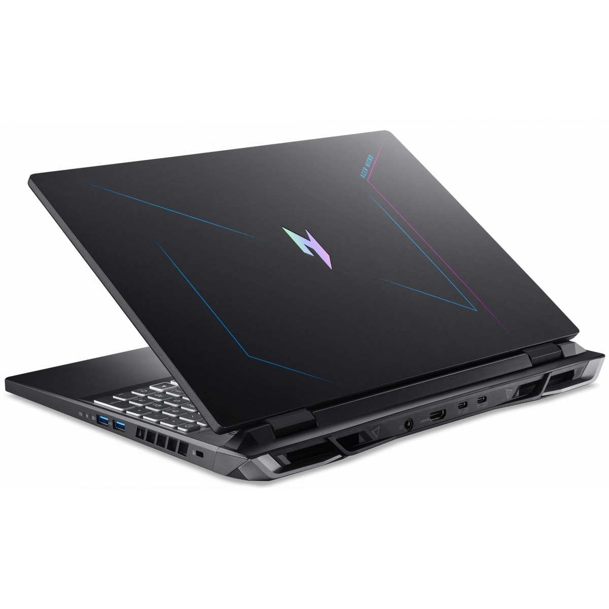 Ноутбук Acer Nitro 16 AN16-41-R3YQ Ryzen 7 7735H 16Gb SSD1Tb NVIDIA GeForce RTX4070 8Gb 16 IPS WQXGA (2560x1600) Windows 11 Home Single Language black WiFi BT Cam (NH.QKDCD.001)