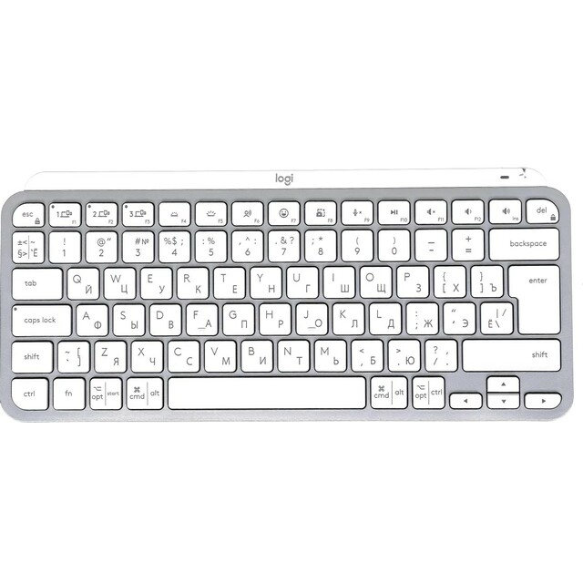 Клавиатура Logitech MX Keys (Цвет: Silver\White)