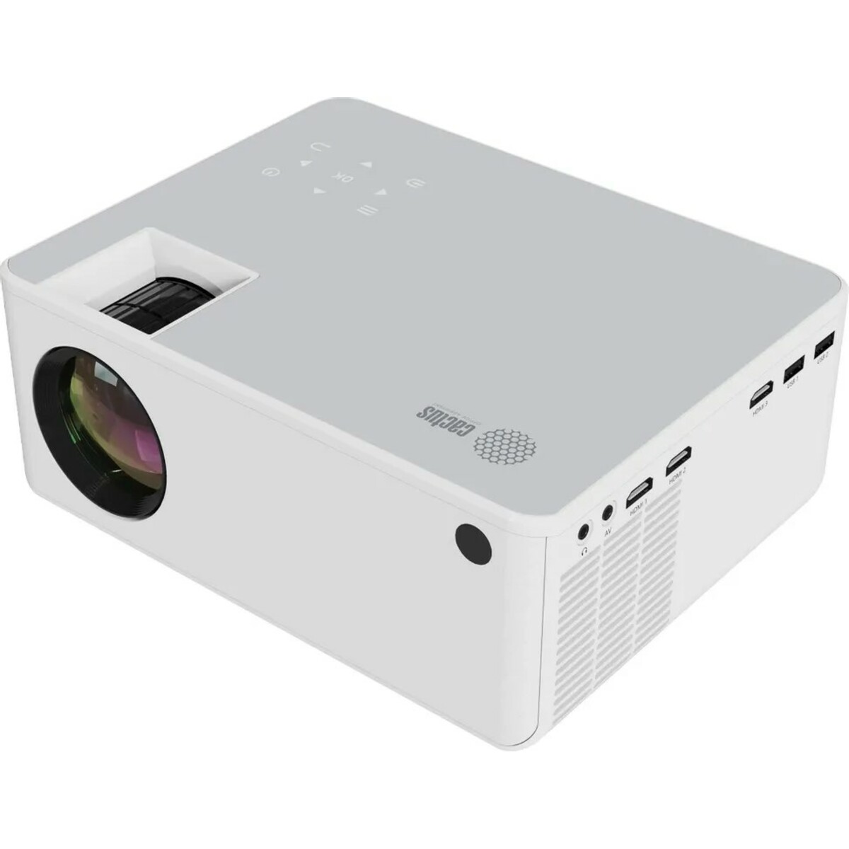 Проектор Cactus CS-PRM.04WT.WUXGA-A, белый