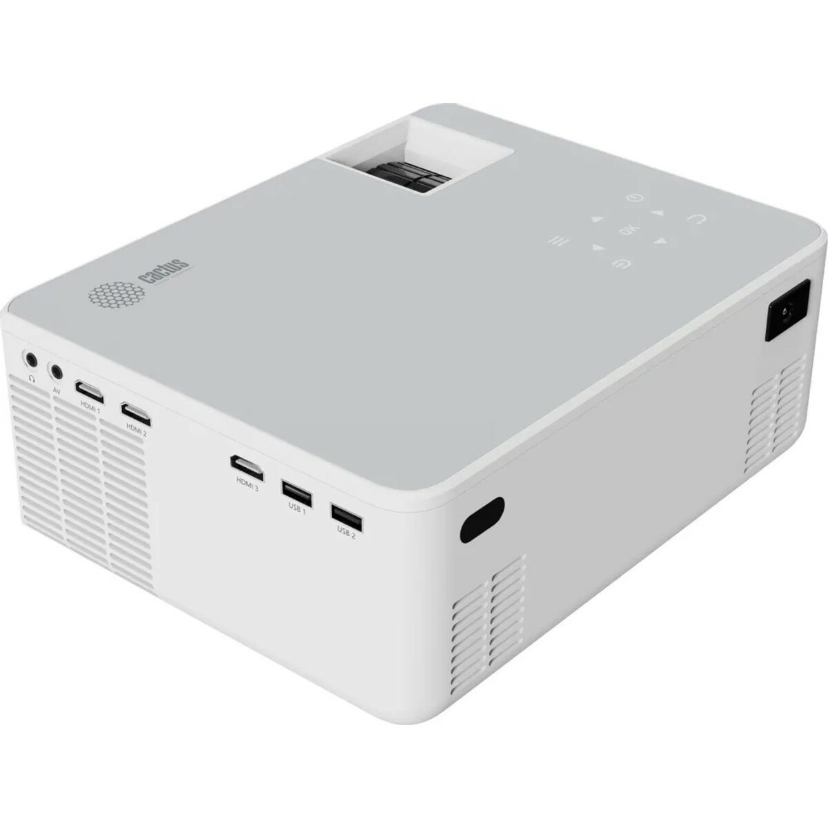 Проектор Cactus CS-PRM.04WT.WUXGA-A, белый