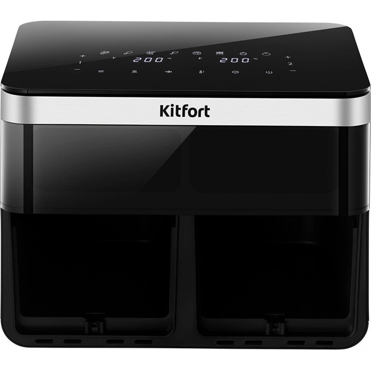 Аэрогриль Kitfort КТ-8110 (Цвет: Silver/Black)